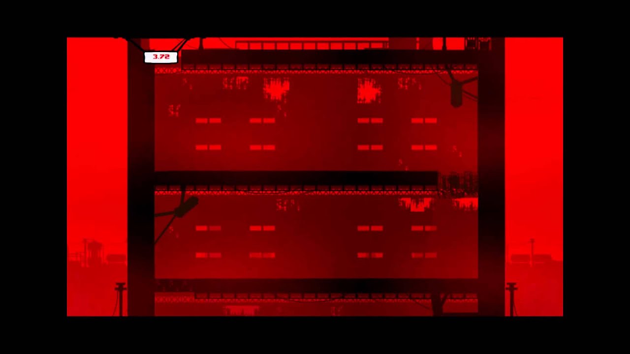 Super Meat Boy - Dark World Montage with Dr. Fetus Level