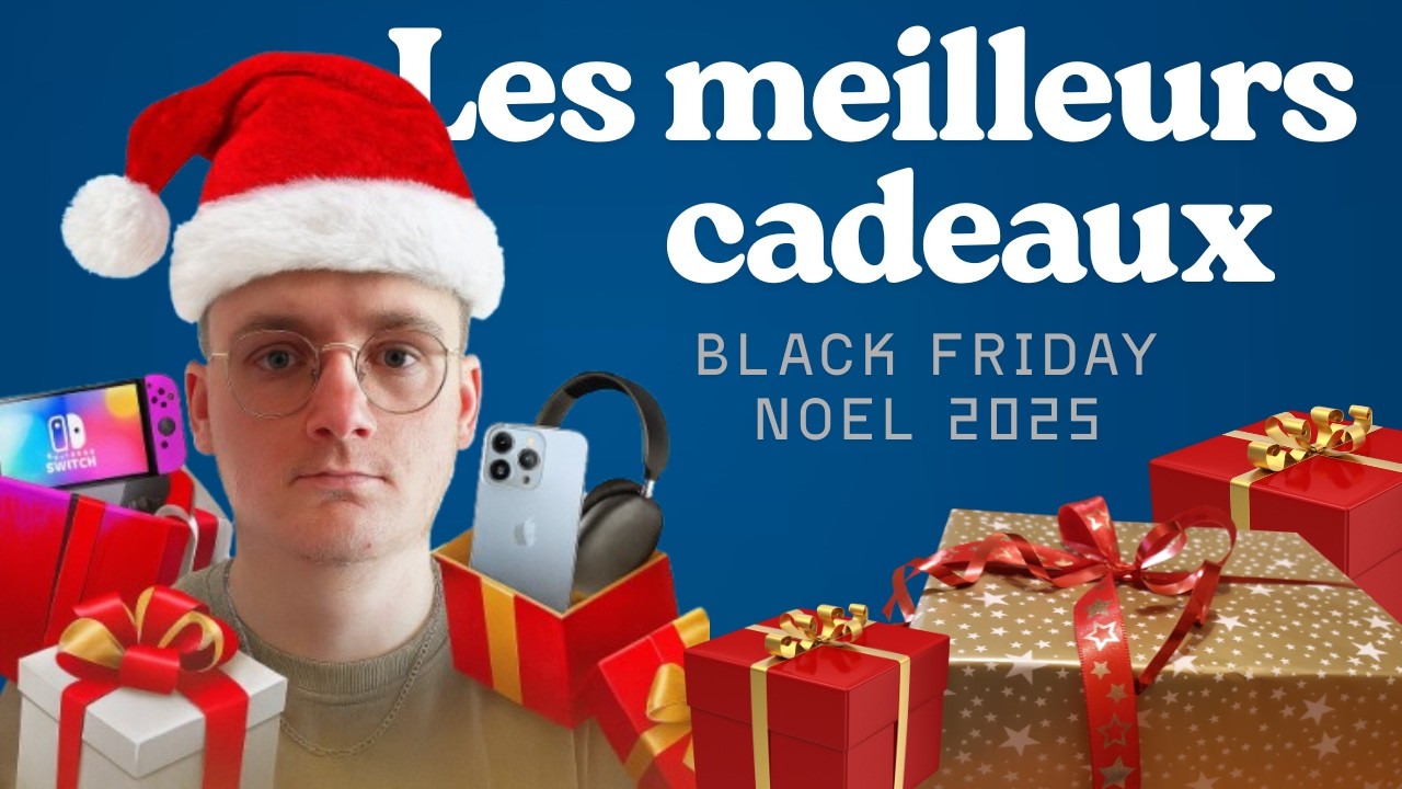 Black Friday / Noël 2025 - Bons plans high-tech du moment 📱💻🎮