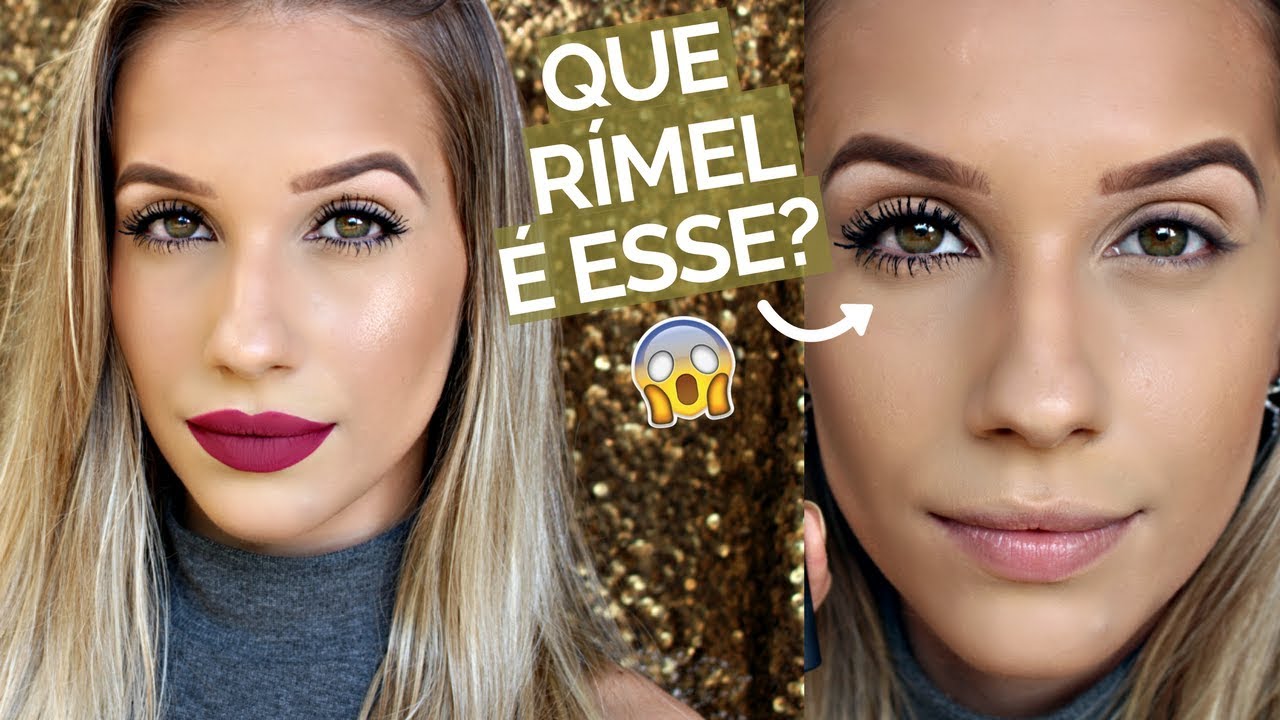 MAQUIAGEM SUPER FÁCIL SEM CÍLIOS POSTIÇOS