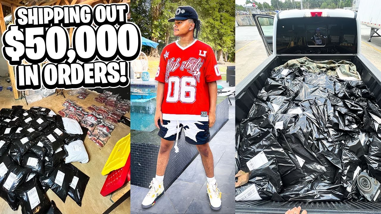 Brand owners ship $50,000 worth of inventory ft @AveryB @Quan @kixkzgalore