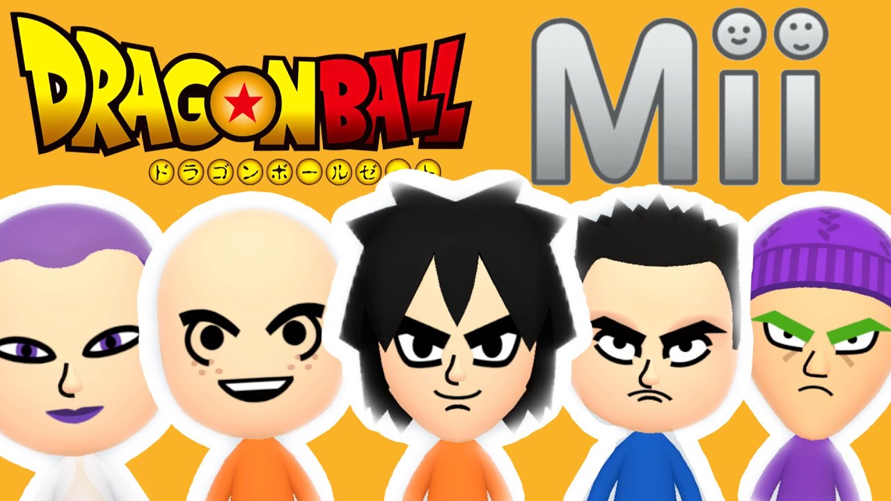 How To Make Dragon Ball Miis