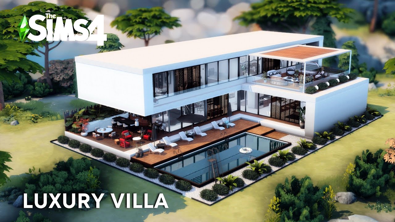 Luxury Villa | ✨ The Sims 4 Windenburg | Stop Motion Build | CC Links