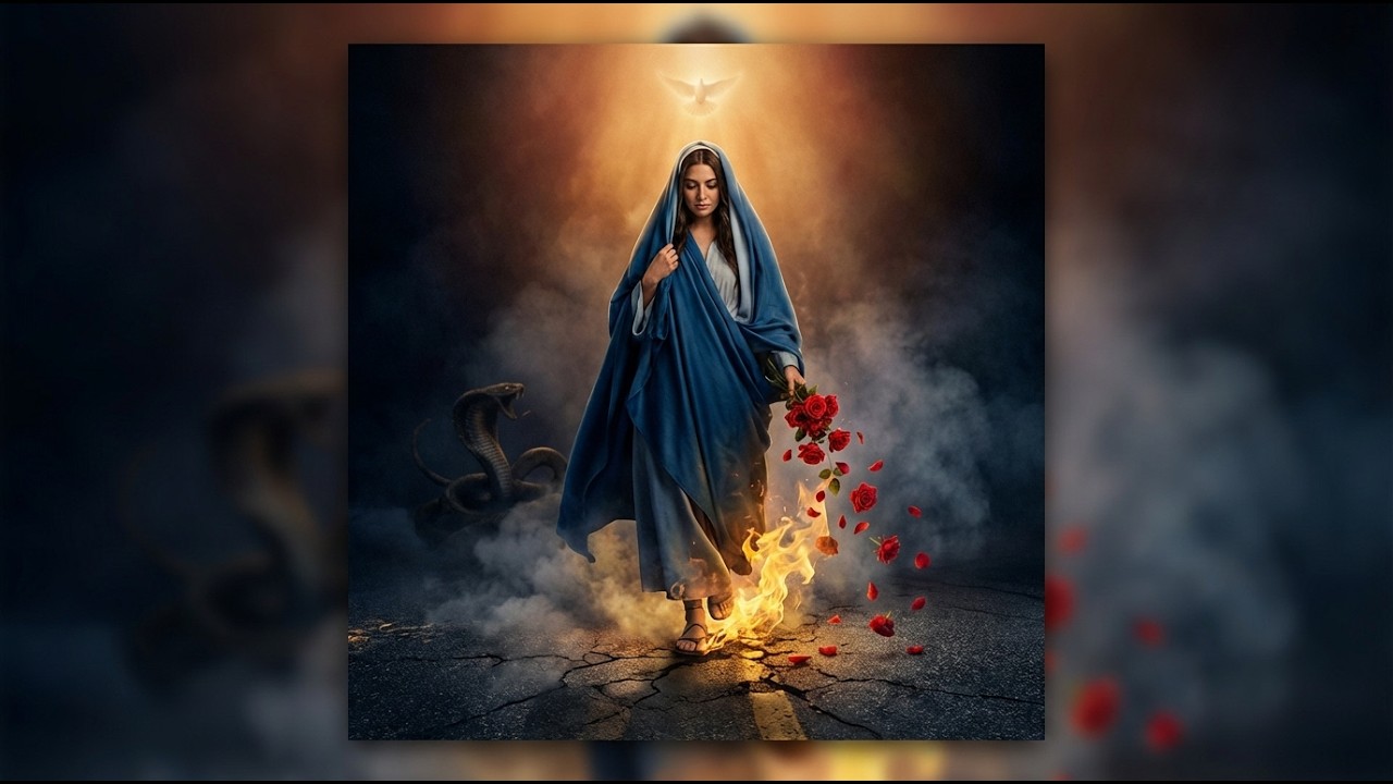 Ela Chegou E O Inferno Recuou: O Poder SILENCIOSO de Maria Que Transforma Sua Dor! (REMIX CATOLICO)