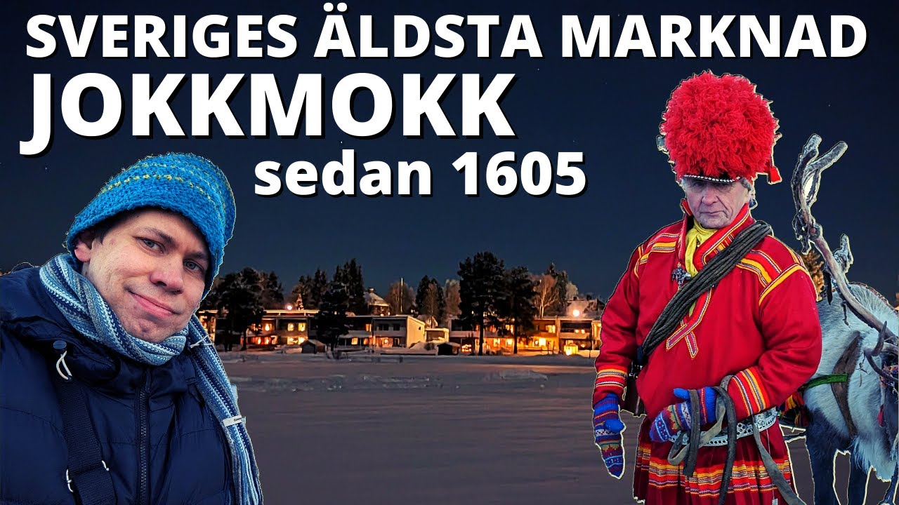Jag besöker Sveriges kallaste och äldsta marknad