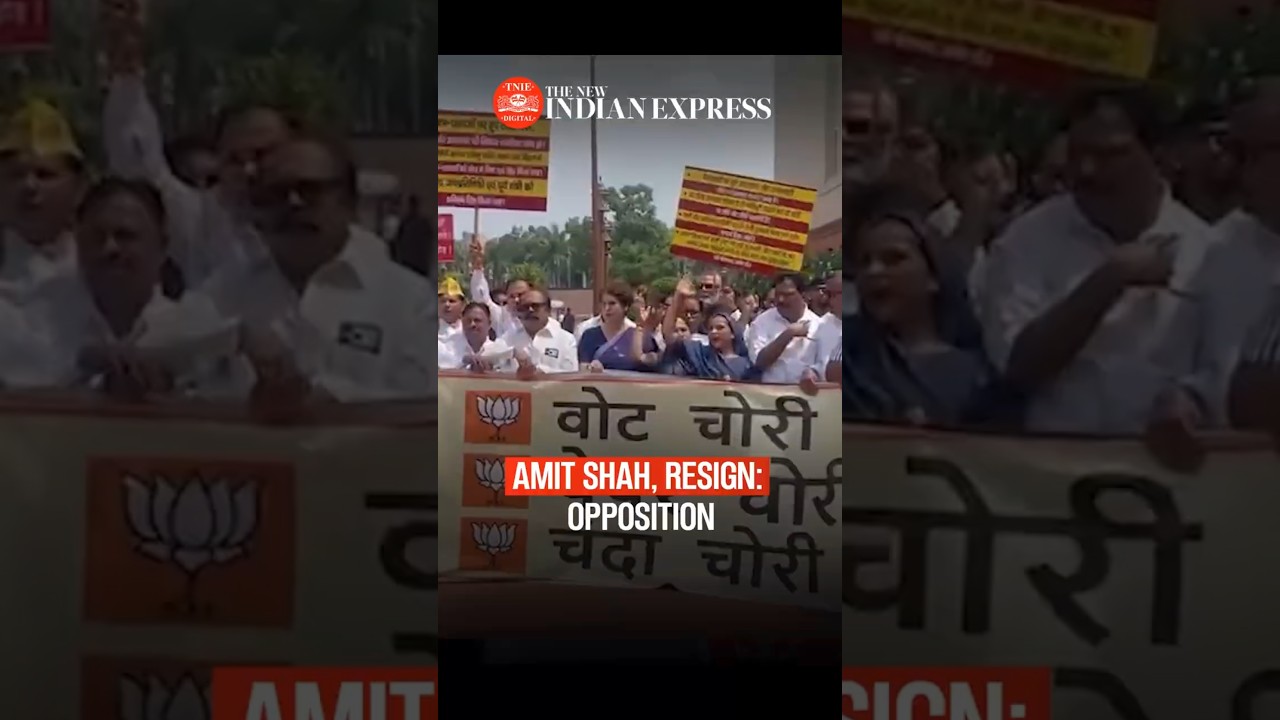 'Lathi-goli ki sarkar': Opposition protests against police brutality in CJP protests