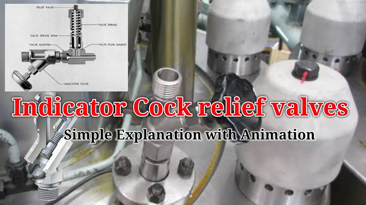 Main Engine Indicator Cock & Relief Valve Overhauling | Boxback Animation | Marine Engine Explained