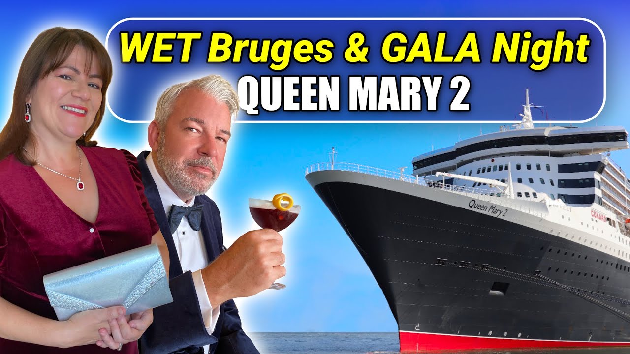 Гала-вечер на борту лайнера Queen Mary 2 - Брюгге, пиво и бальные платья!