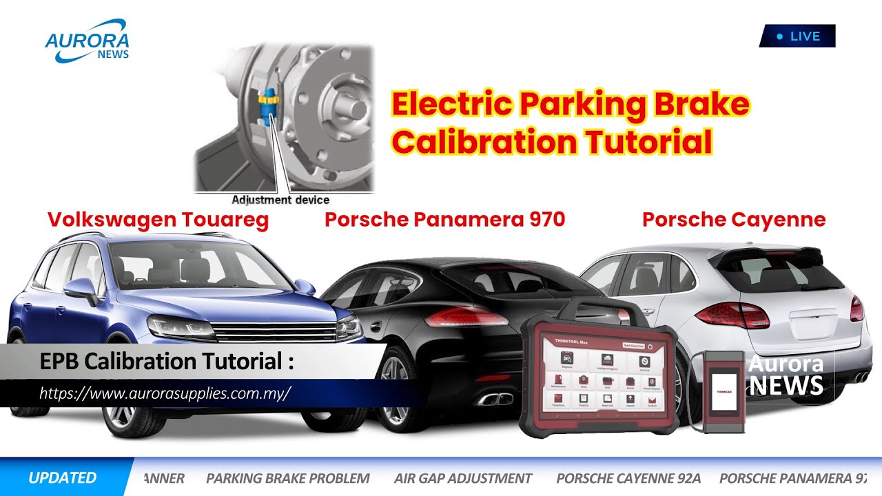 ELECTRIC PARKING BRAKE CALIBRATION TUTORIAL!