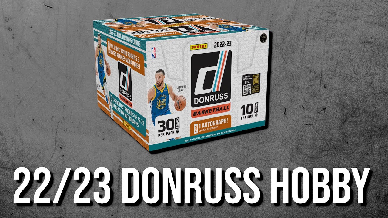 2022/23 Donruss Basketball Hobby Box Opening