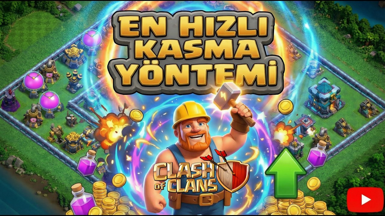 Clash of Clans’ta Herkesin Yanlış Bildiği Kasma Yöntemi  Doğru Taktik Burada!
