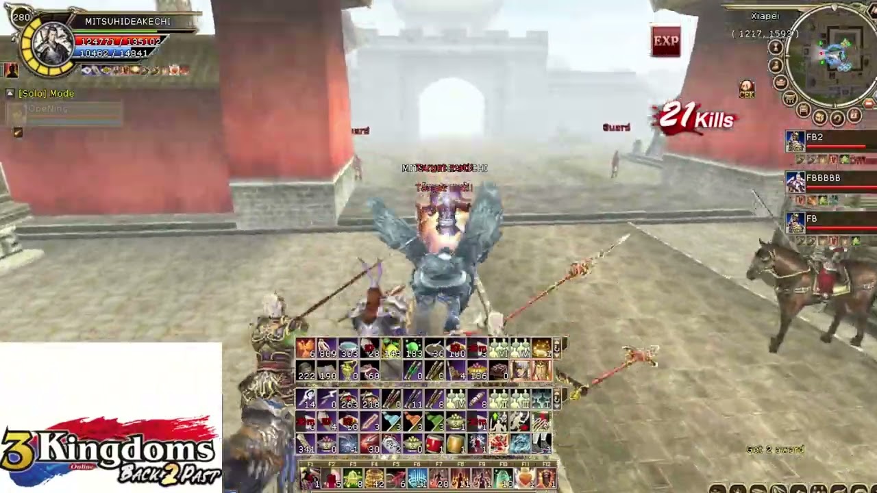 XIAPEI BERDARAH | HIGHLIGHT WAR 3 KINGDOMS ONLINE BACK2PAST (25 OKTOBER 2025)