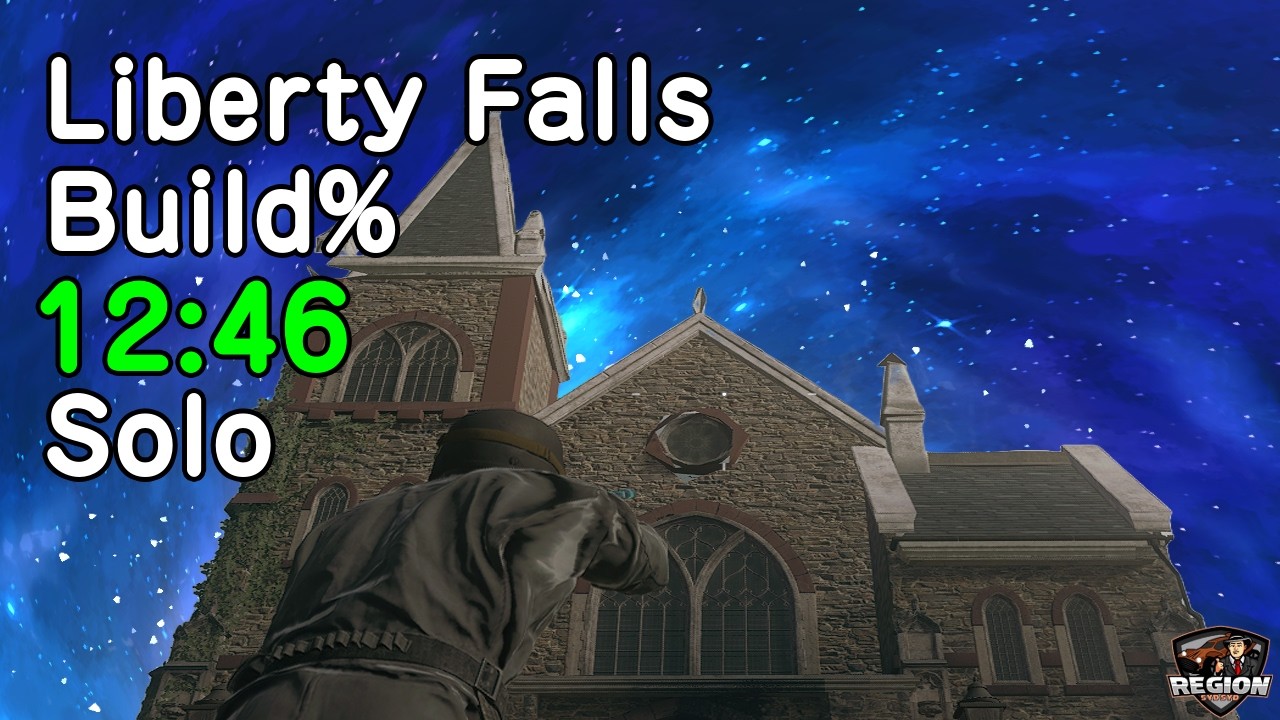 Liberty Falls SPEEDRUN Build% No Gums  (12:46)