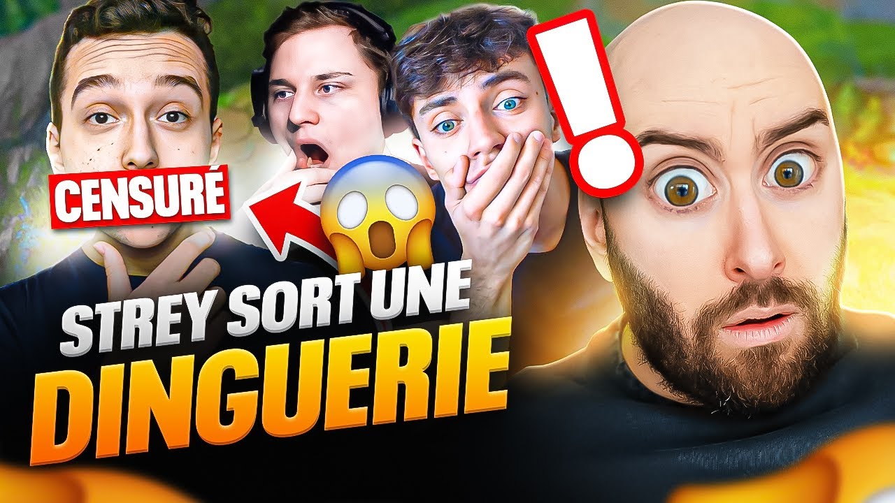 STREY DIT LA PIRE DINGUERIE DE SA CARRIÈRE