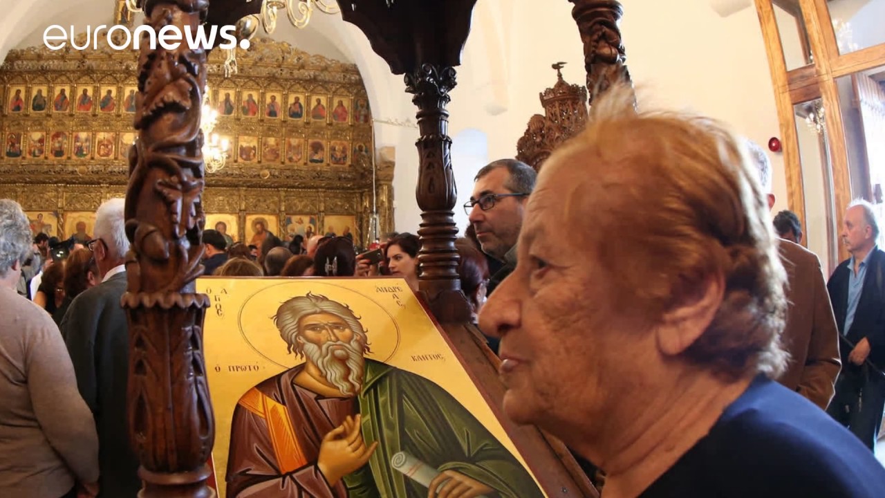 Κύπρος: Συγκίνηση στο αναστηλωμένο Μοναστήρι του Απ. Ανδρέα