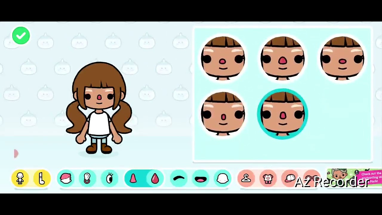 Making a cute girl🥰