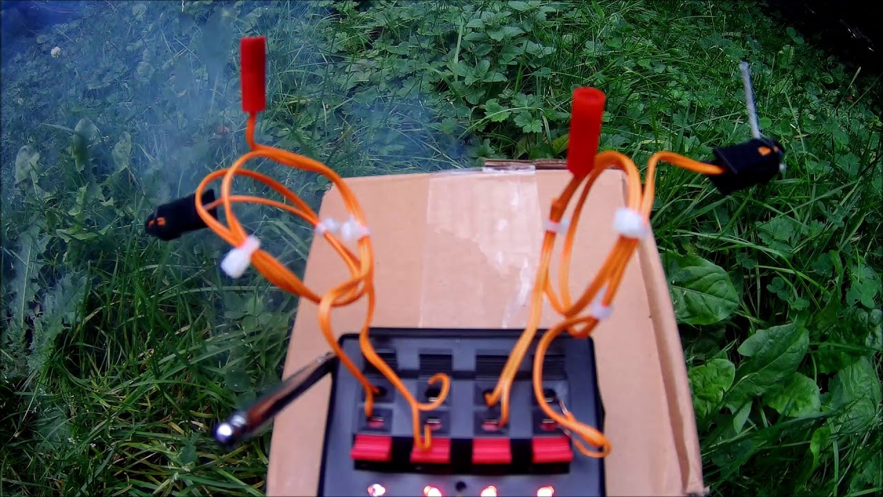 Inflammateur électrique à goutte&pince pour feu d'artifice#REF:4000#