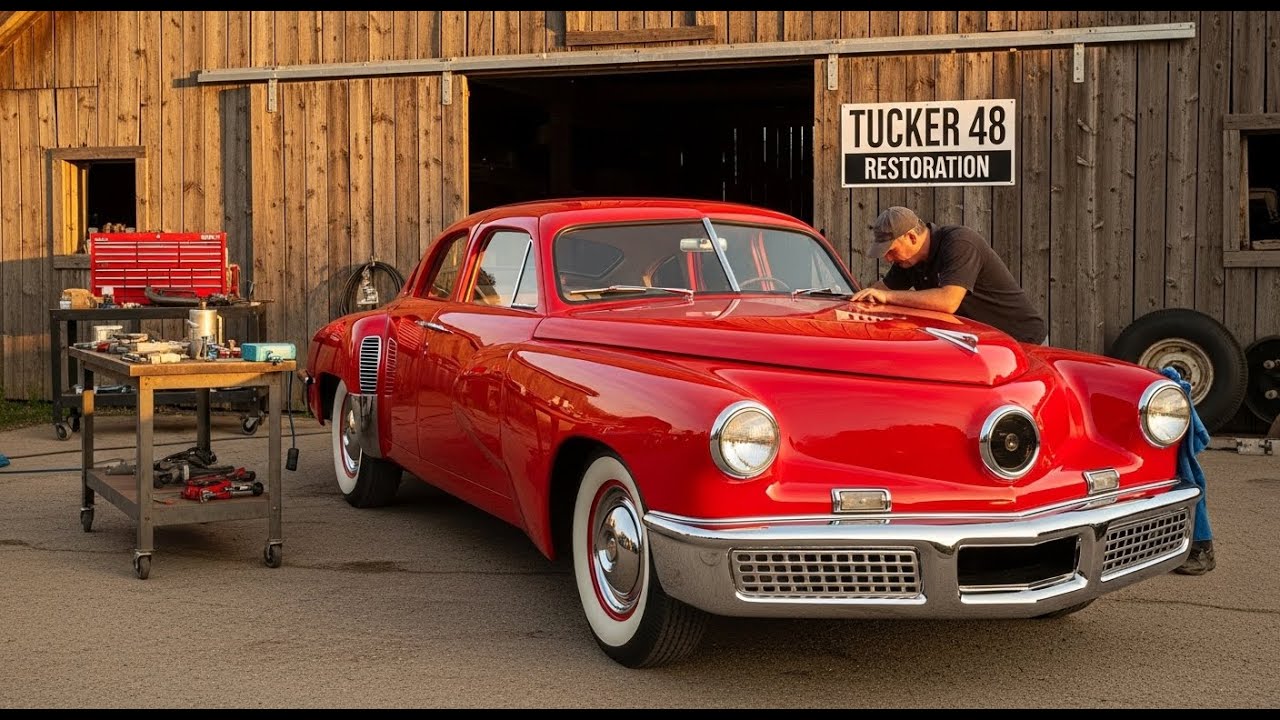 Restoration Tucker 48 1948 | Reviving a Legend from a Remote Village in the USA