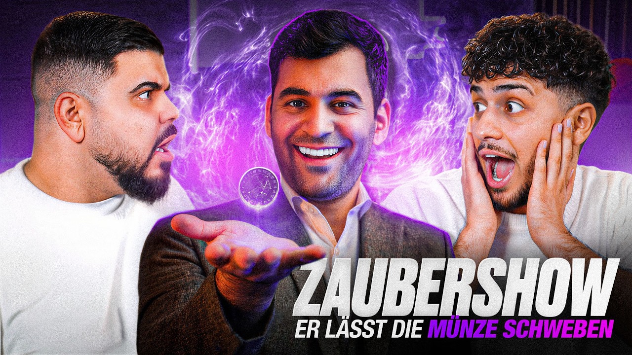 SCHOCKIEREND 😱 Zauberer lässt eine Münze schweben!