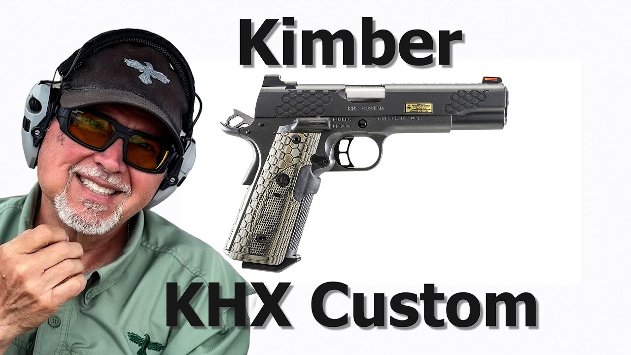 Пистолет Kimber KHX Custom 1911 калибра 9 мм &ndash; полноразмерный зверь для стрельбища с лазерными на...