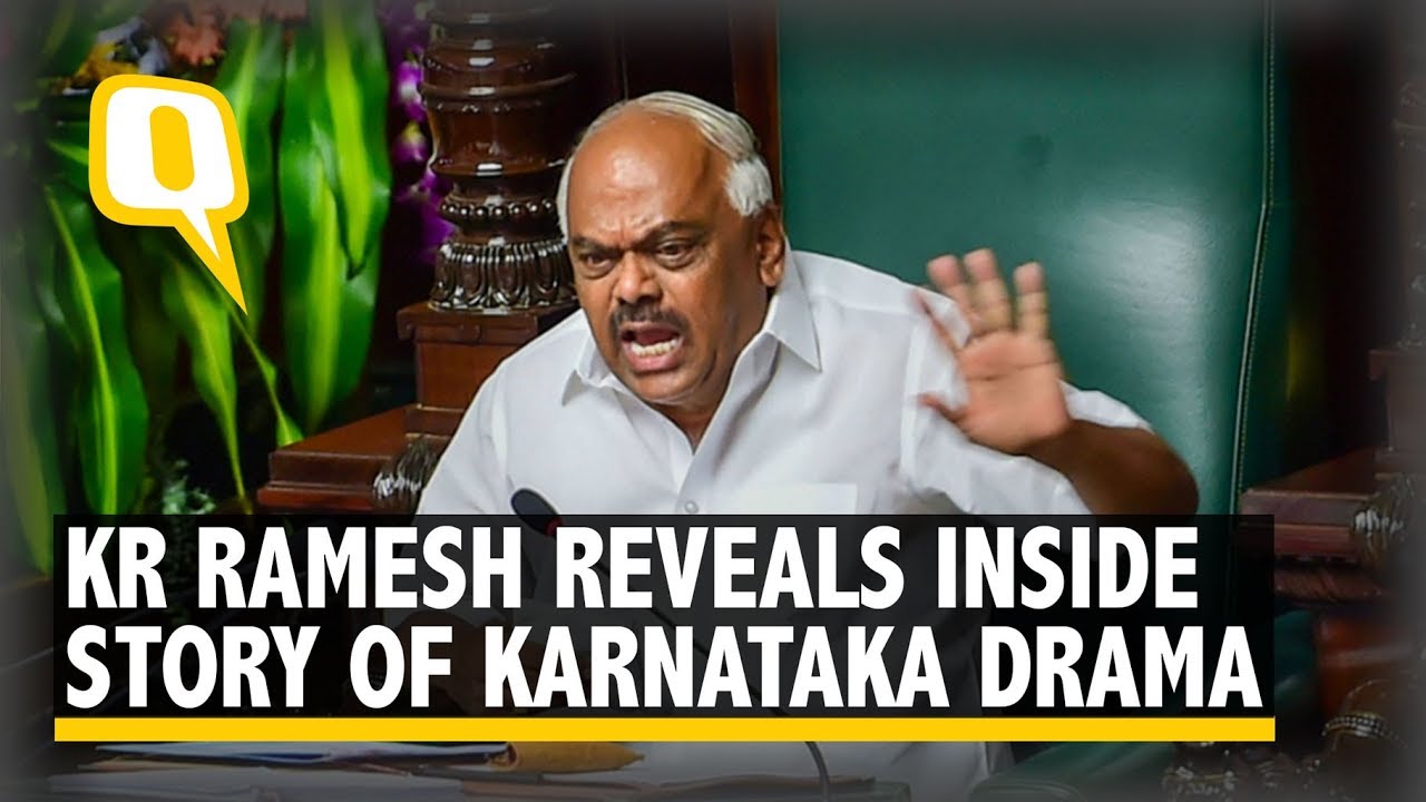 KR Ramesh Kumar Reveals Inside Story Of All The Drama In The Karnataka Assembly | The Quint