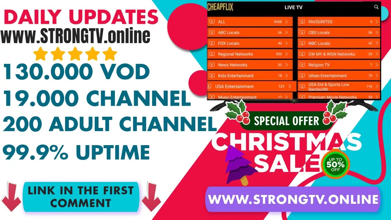 PremiumIPTVServicein the World