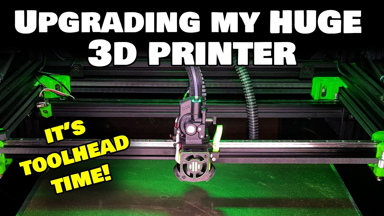 🔧 Модернизация моей 3D-печатной головки | EVA на RatRig V1 + резак для филамента 🛠️