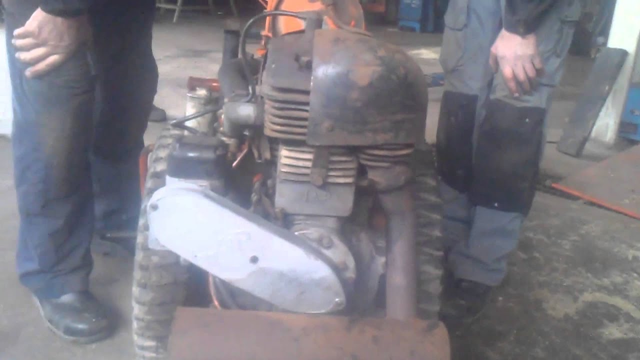 How to start an old cultivator!