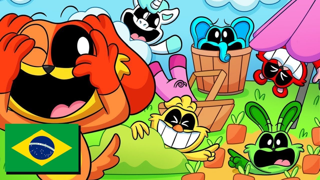 SMILING CRITTERS BRINCAM DE ESCONDE-ESCONDE?! Poppy Playtime 3 Animação