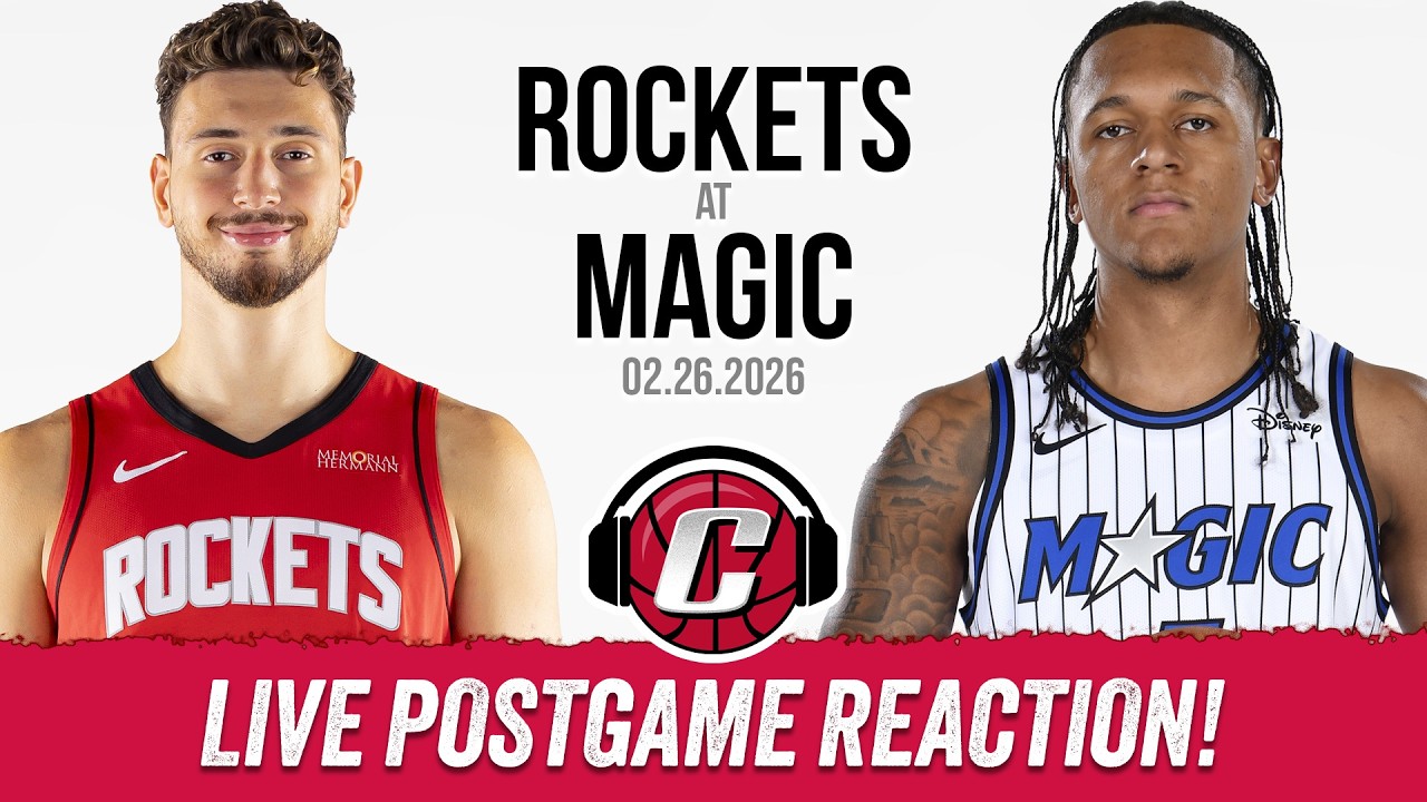 Houston Rockets vs Orlando Magic Postgame | Kevin Durant Amen Thompson Reed Sheppard