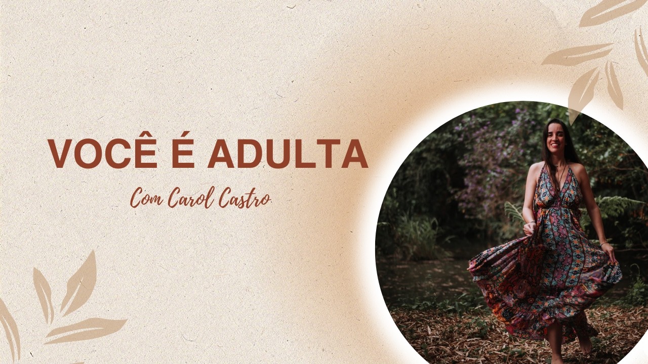 Quando você assume a própria vida, algo se firma...