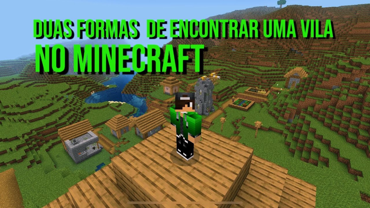 Como Achar uma VILA no Minecraft Duas Formas de Encontrar uma VILA Rápido é Fácil