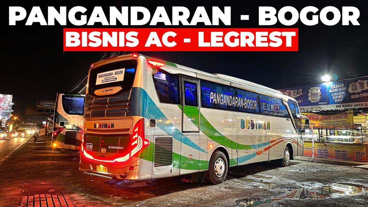 Di Tiket Bisnis AC, Tapi Pake LEGREST | Trip Bus Budiman PANGANDARAN - BOGOR
