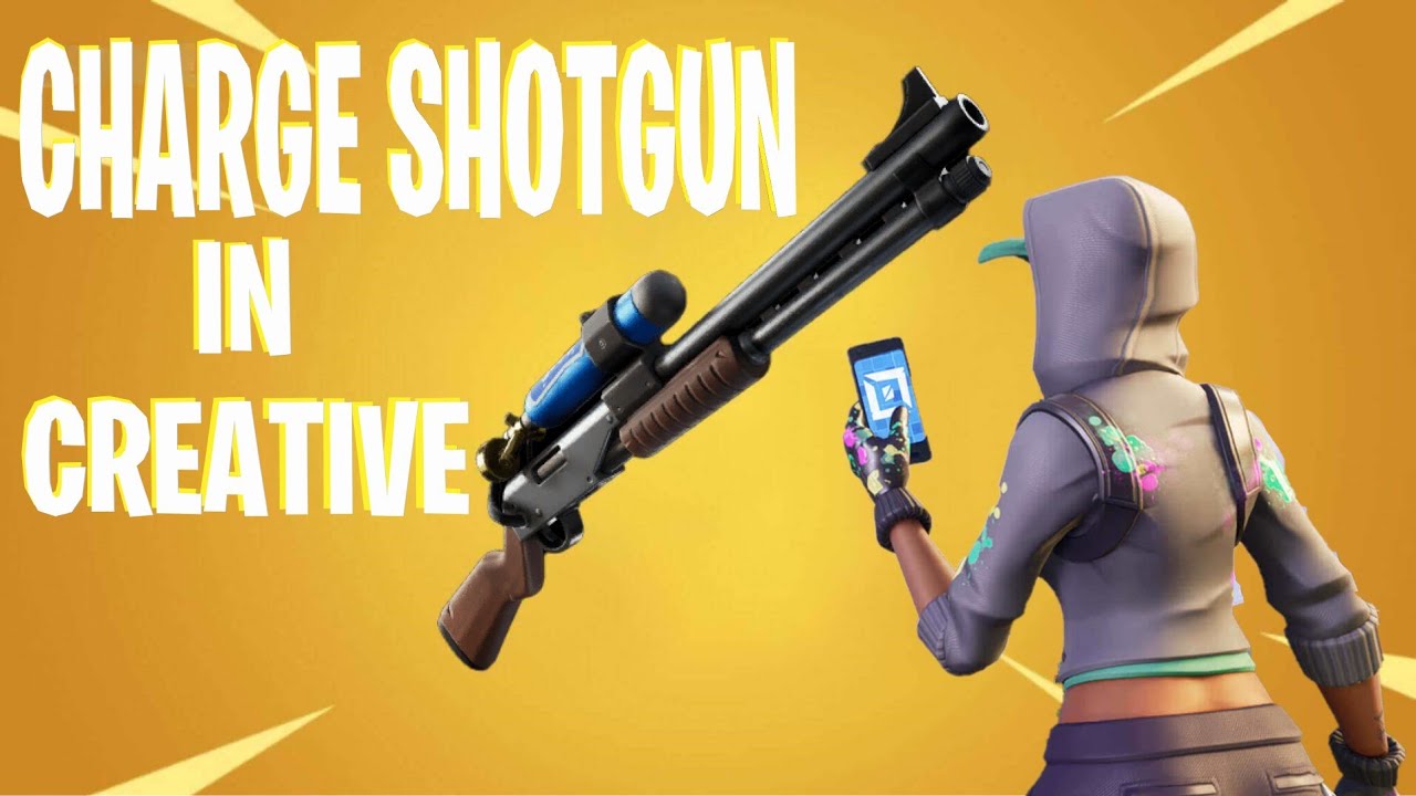 How To Get *NEW* CHARGE SHOTGUN In Fortnite Creative!