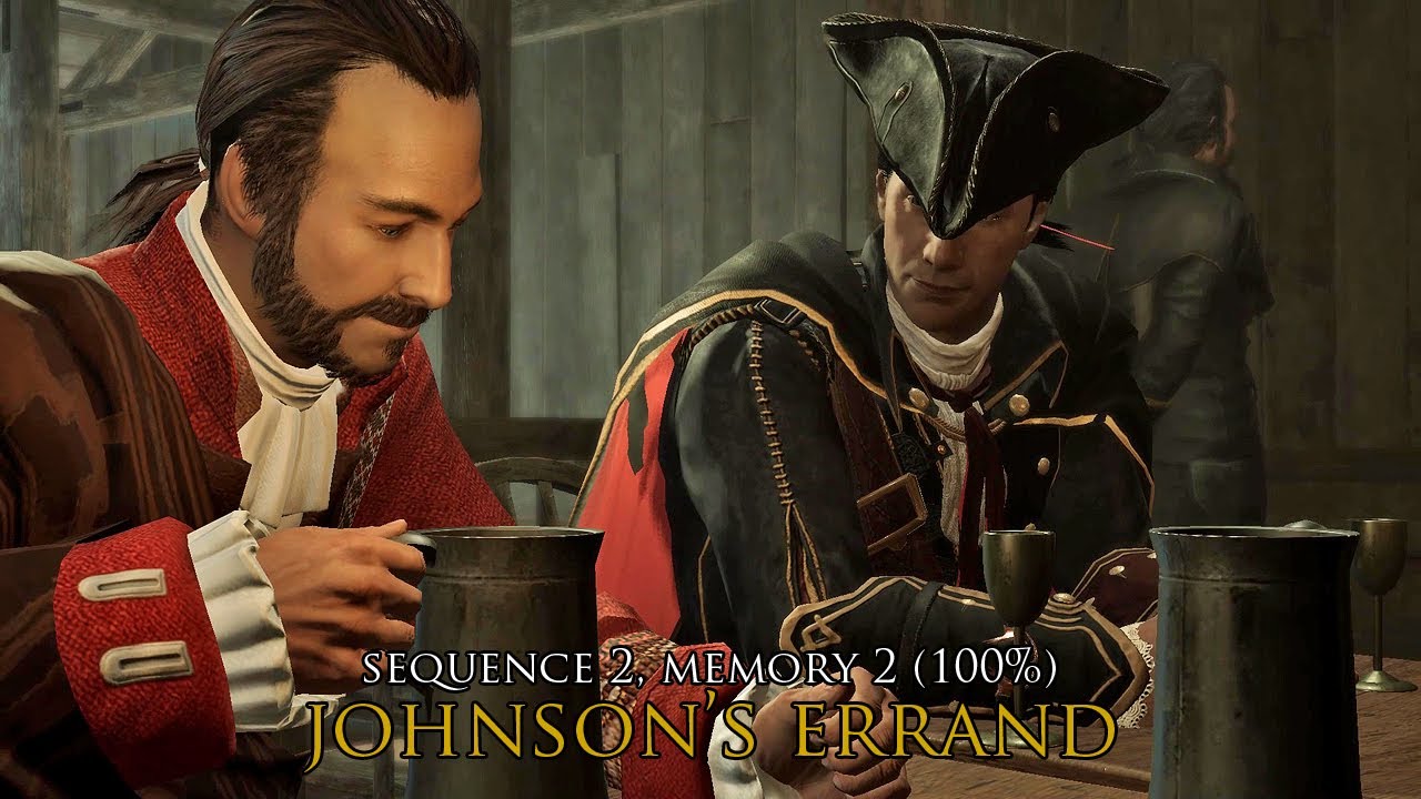 Assassin's Creed III Remastered - Sequence 2, Memory 2: Johnson's Errand (100%)