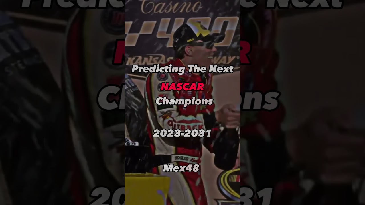 Predicting the next NASCAR champions 