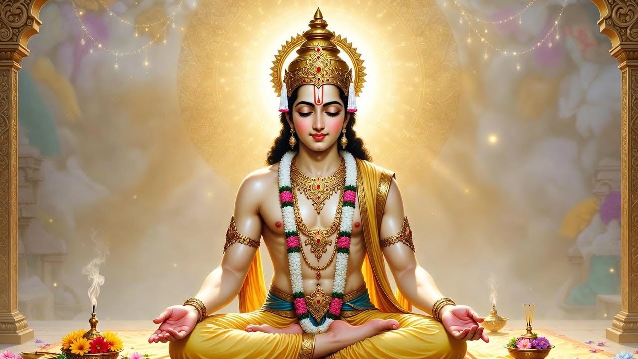 राम नाम सुकून देता है | Shri Ram Bhakti Song | Peaceful Ram Bhajan 🌸 