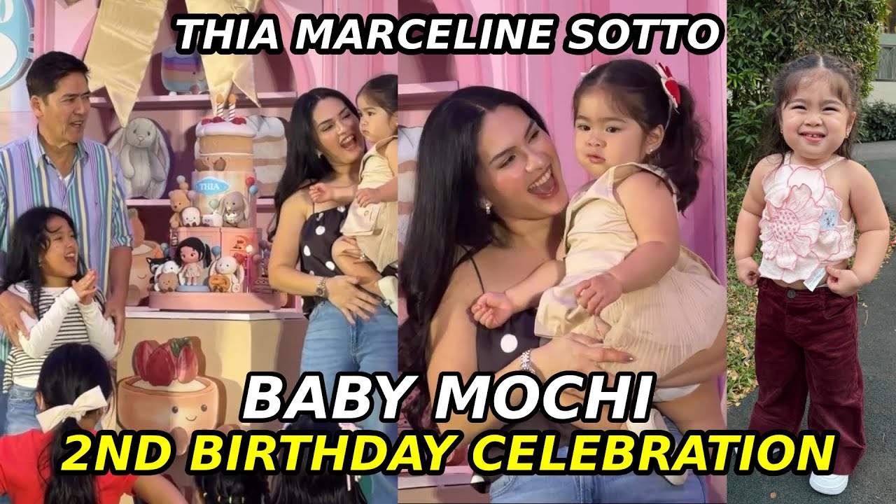 Happy 2nd Birthday 'Baby Mochi' Thia Marceline Sotto 🎈 | Eat Bulaga TVJ TV5 Dabarkads Jowapao | AC