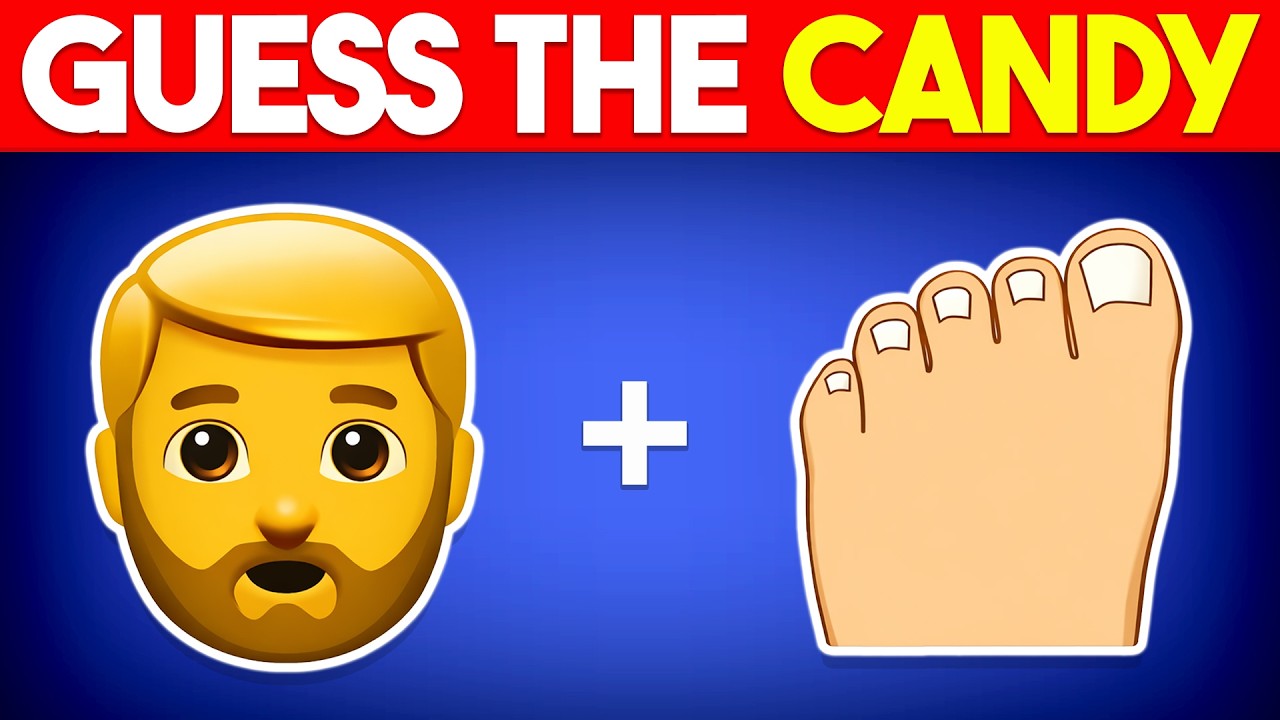 Guess the CANDY by Emoji? 🍬 Emoji Quiz