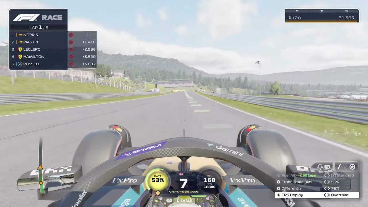 A nice clean lap 