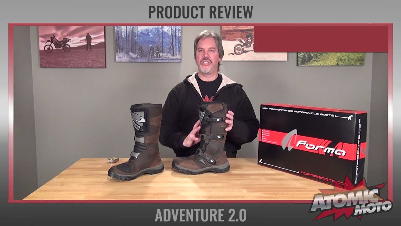 Forma Adventure Boots Review 2.0 by Atomic-Moto