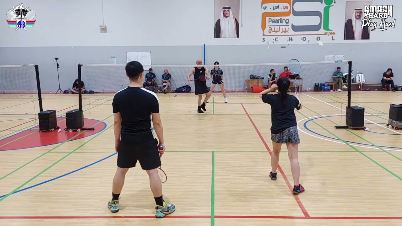 QATAR BADMINTON | 13 March 2026 - Sara & Brian vs Aiko & Vin