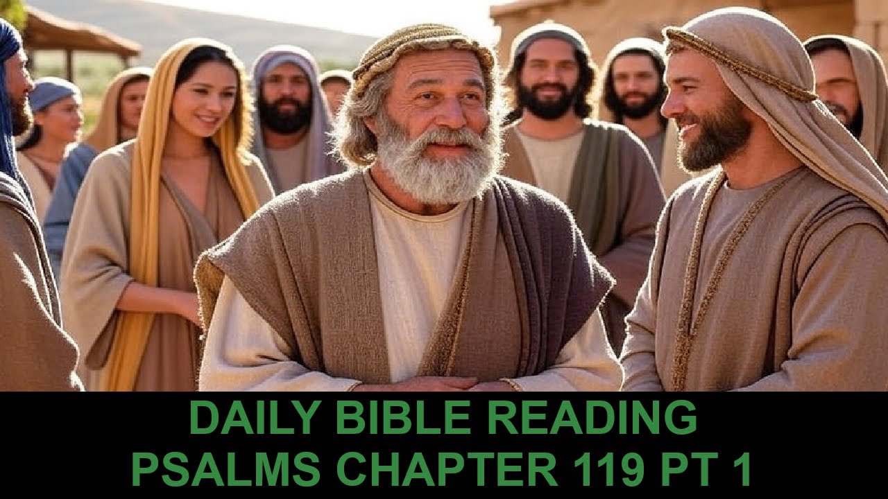 Daily Bible Reading - Psalms 119 - Part 1 - Episode 461