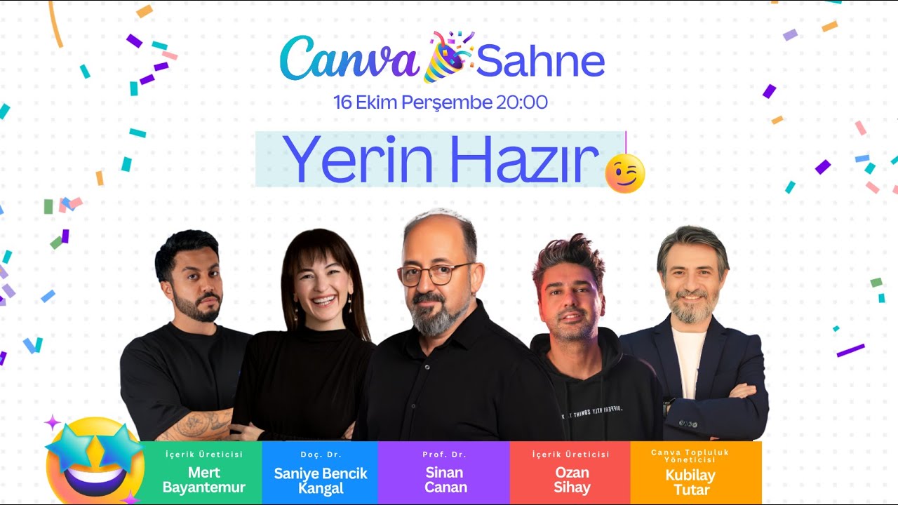 Canva Sahne I Eğitim, Teknoloji, Yapay Zeka #canva