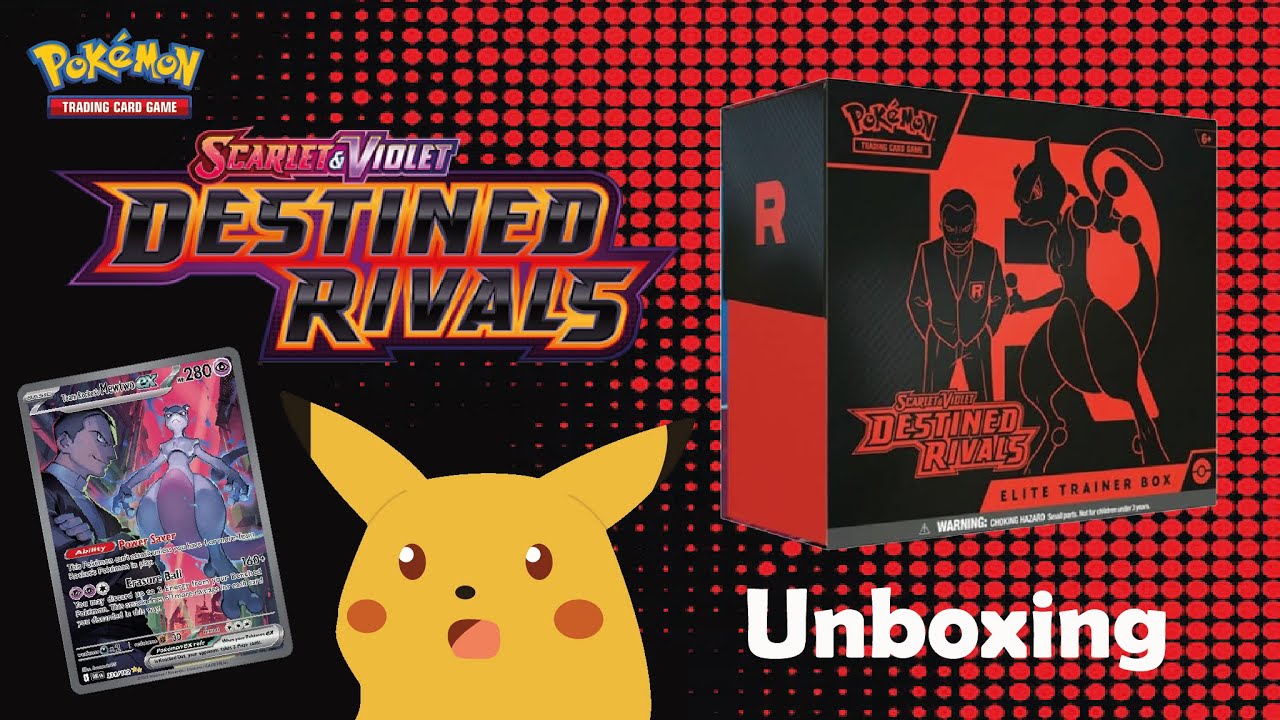 Unboxing de Pokemon TCG - ETB Destined Rivals ¿Vale la pena esta expansión?