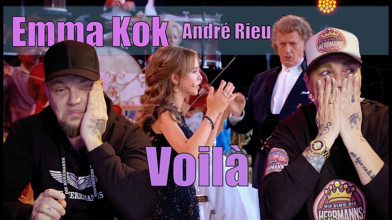 Wir Sind Die Herrmanns - EMOTION PUR! 😭❤️ Emma Kok singt Voilà (André Rieu LIVE 2023) | Reaction