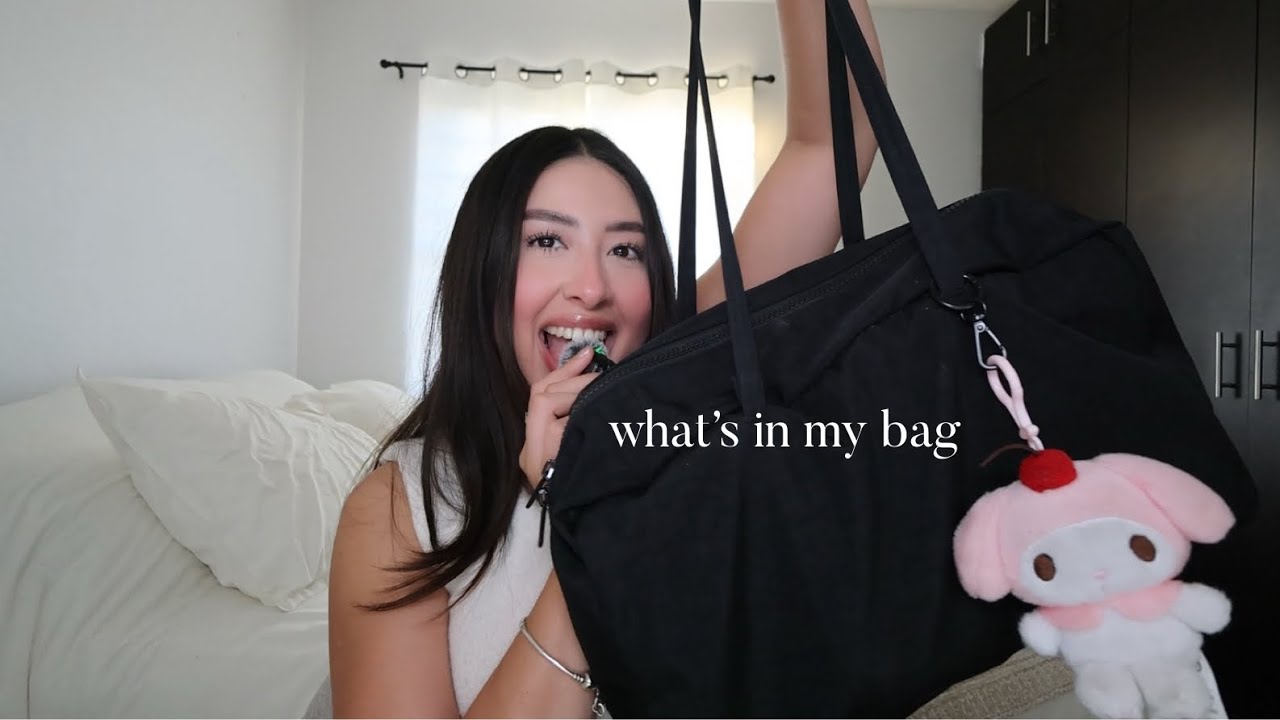 ¿QUÉ HAY EN MI BOLSA? | baggu bowler bag