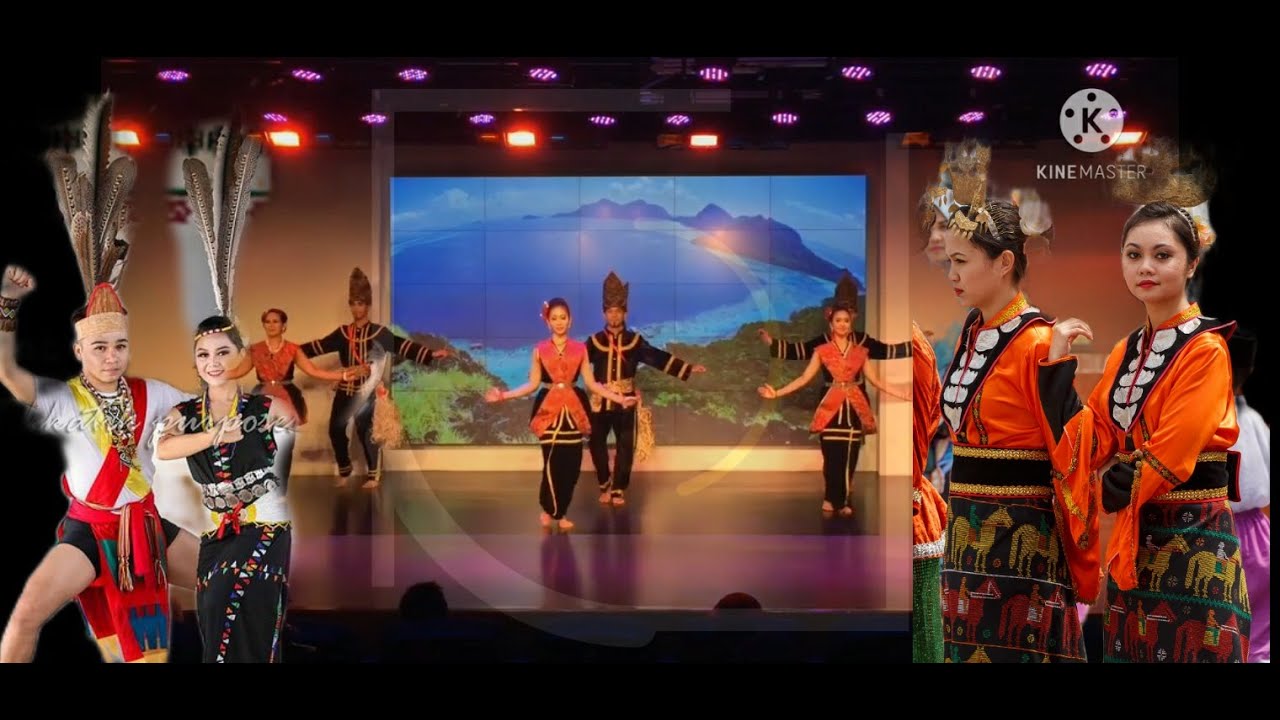 Jenis Jenis tarian Kebudayaan yang ada di Sabah Borneo Malaysia !