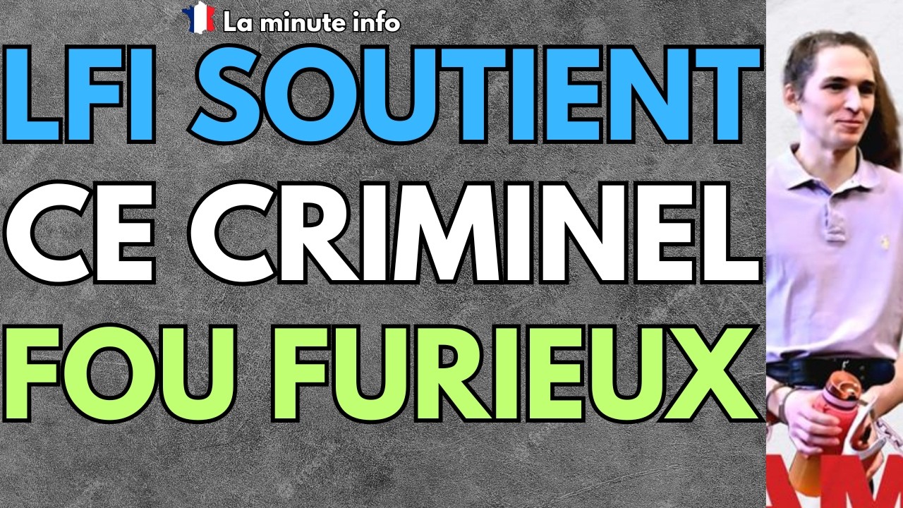 LA LFI SOUTIENT CE CRIMINEL FOU FURIEUX QUI A MASSACR&Eacute; LE CRANE D'UN MEC A COUPS DE MARTEAU