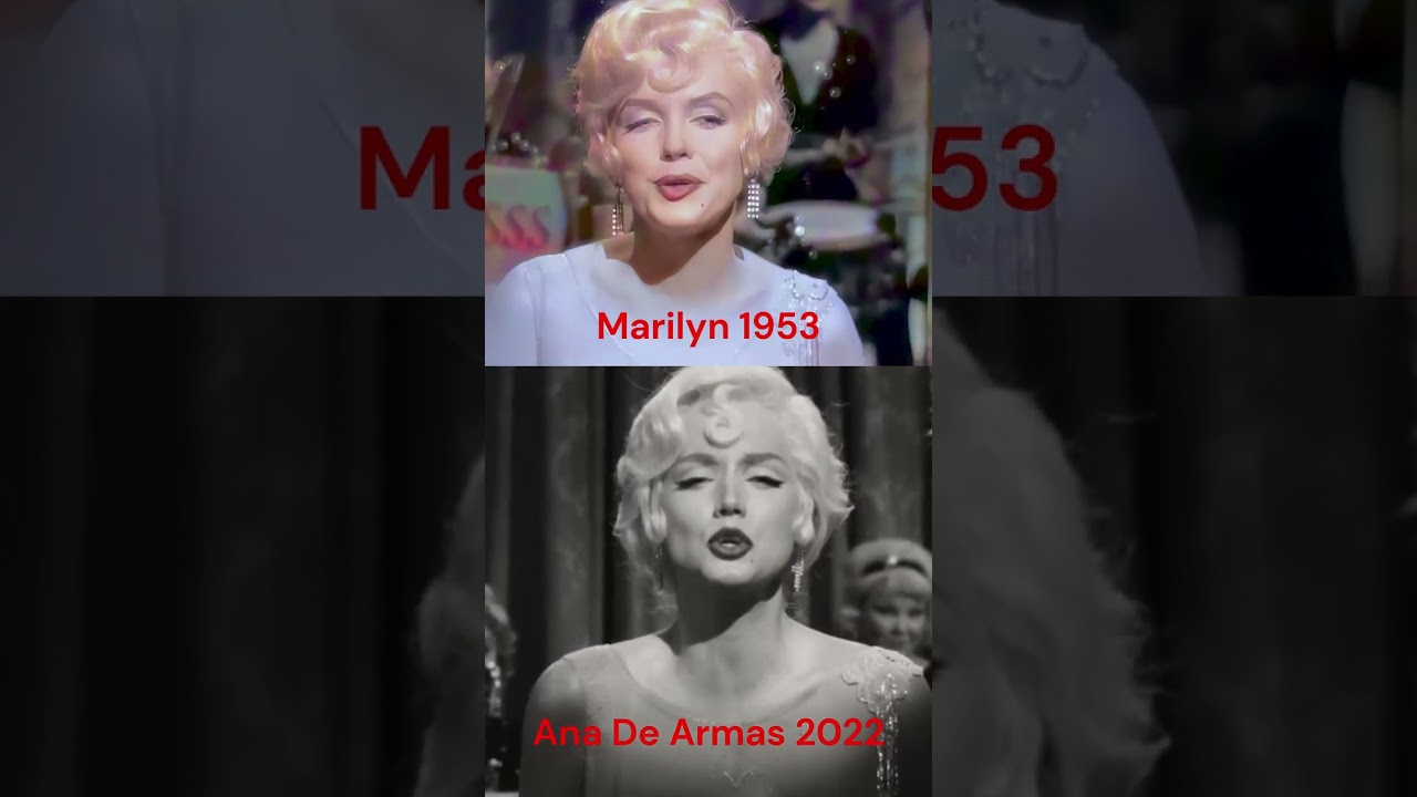Что лучше III? #мэрилинмонро 1953 против #anadearmas 2022