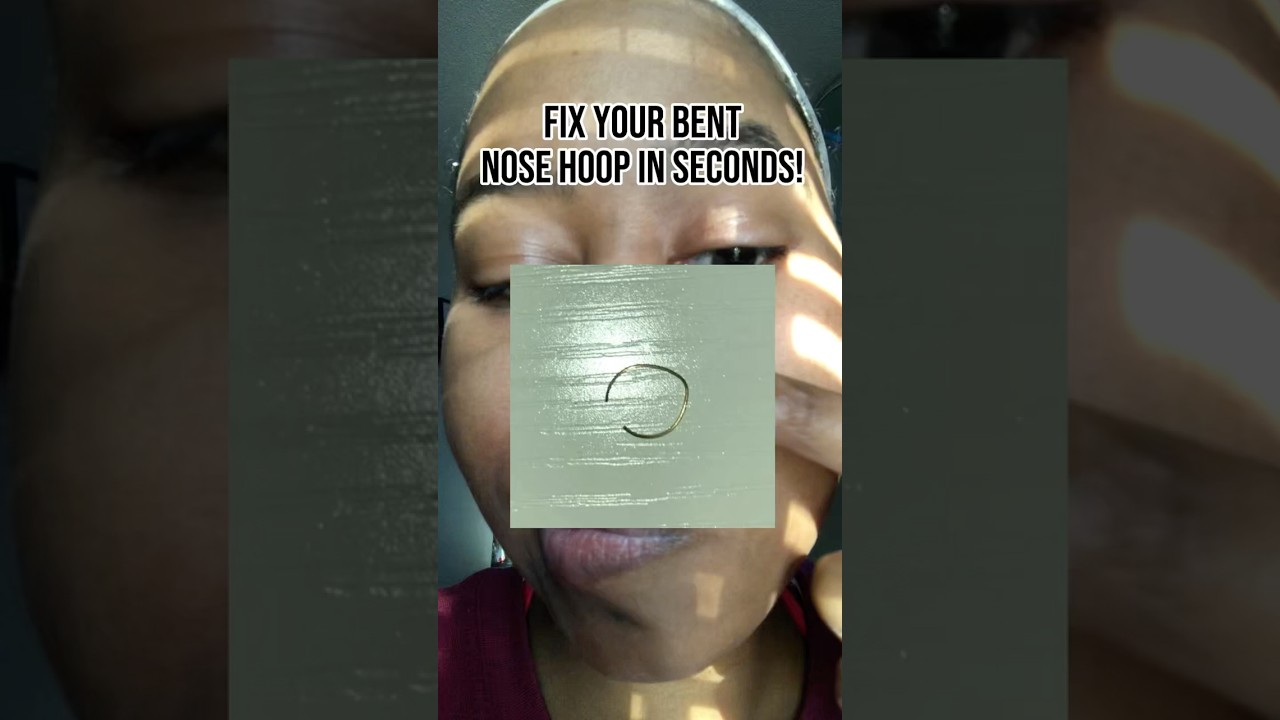 Bent nose hoop? I got you! 😉 